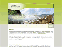 Tablet Screenshot of bulgariadiscovered.com